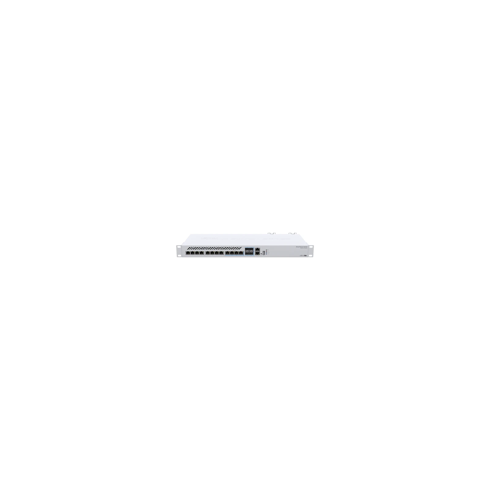Management Switch, 8 x 10G Ethernet, 4 x 10G combo RJ45/SFP+,  - Mikrotik CRS312-4C+8XG-RM