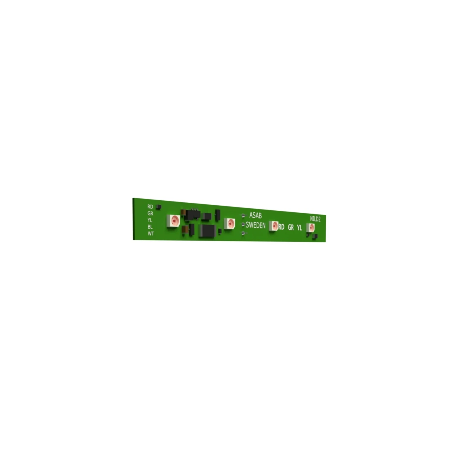 PLACA CU LED-URI ROSII PENTRU LAMPA CORIDOR
