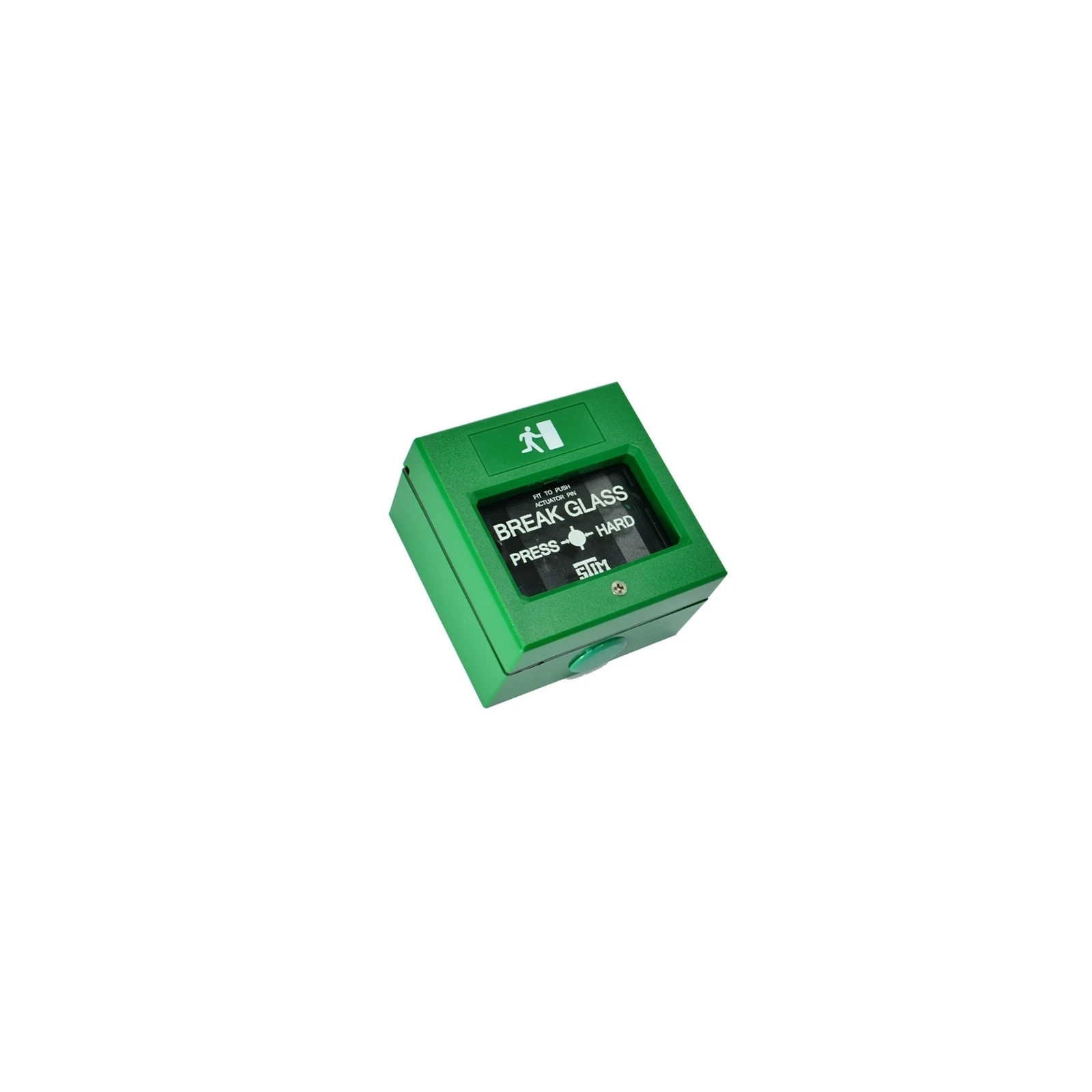 BUTON DE INCENDIU VERDE FARA CAPAC