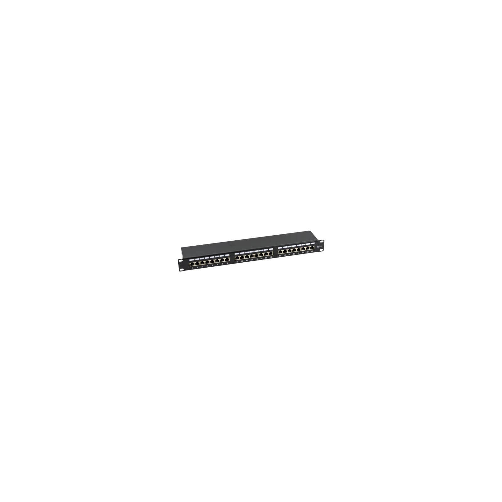 Patch Panel 1U, FTP cat6, 24 porturi RJ45 - ASYTECH Networking ASY-PP-FTP6-24
