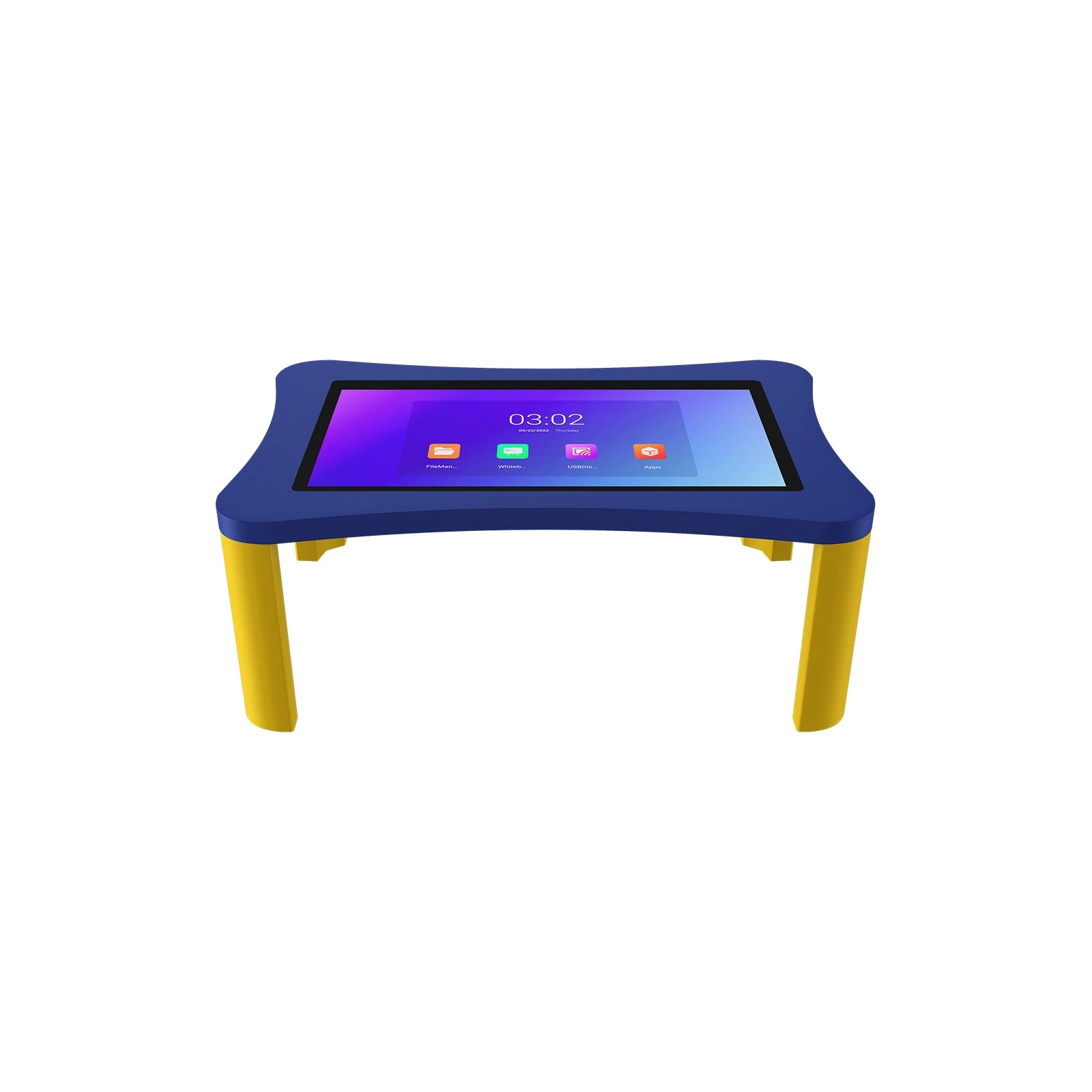 Masa interactiva detasabila 43" cu touch EVO Kindergarten, 8 core A55, RAM 4GB, ROM 32GB, 4k, 2x15W difuzor, Android 14