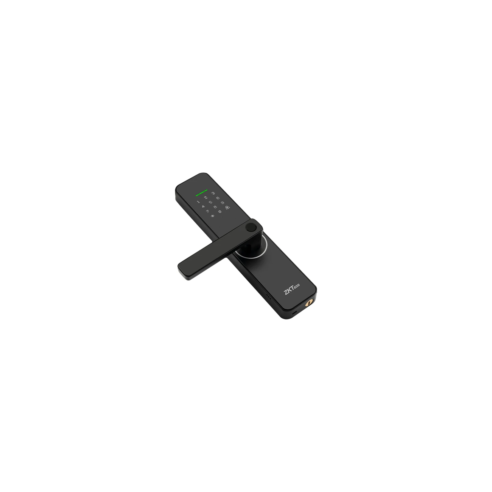Incuietoare hoteliera WiFi, cititor de amprenta, carduri, tastatura IoT Smart Lock - ZKTeco DL-ML100