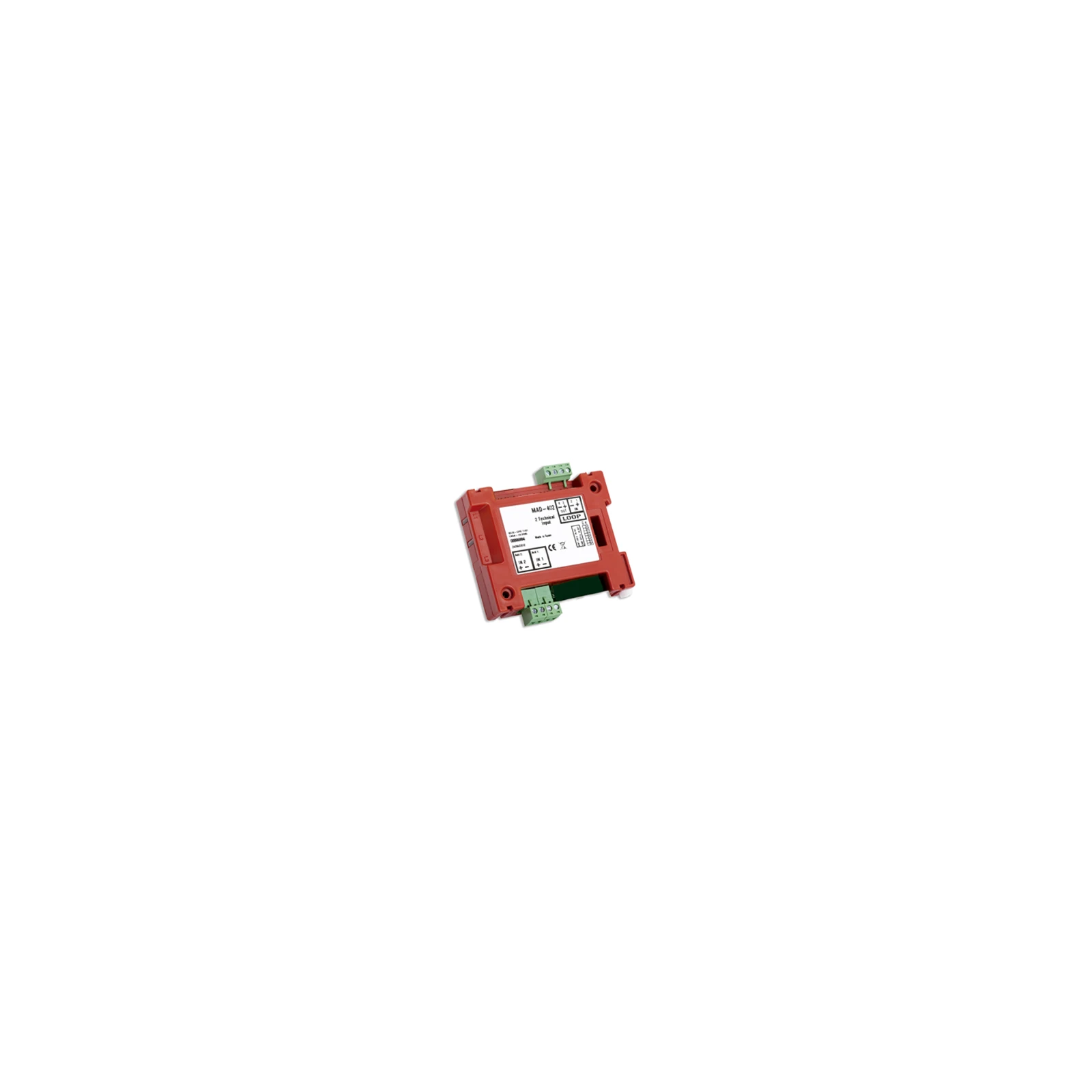 Modul monitor adresabil cu 2 intrări tehnice supravegheate MAD-402