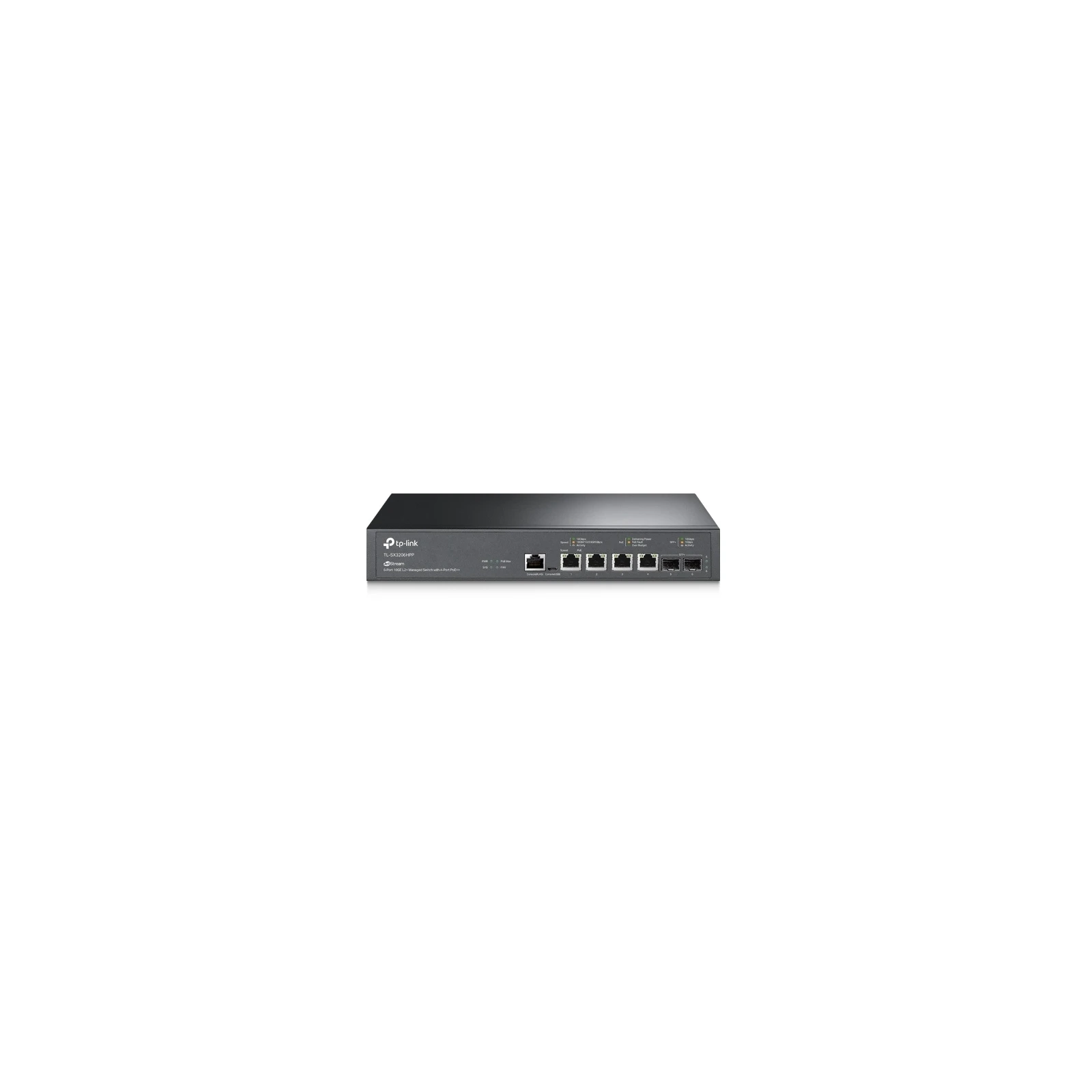 SWITCH MANAGED, 4 X POE 10GE, 1 X SFP 10GE