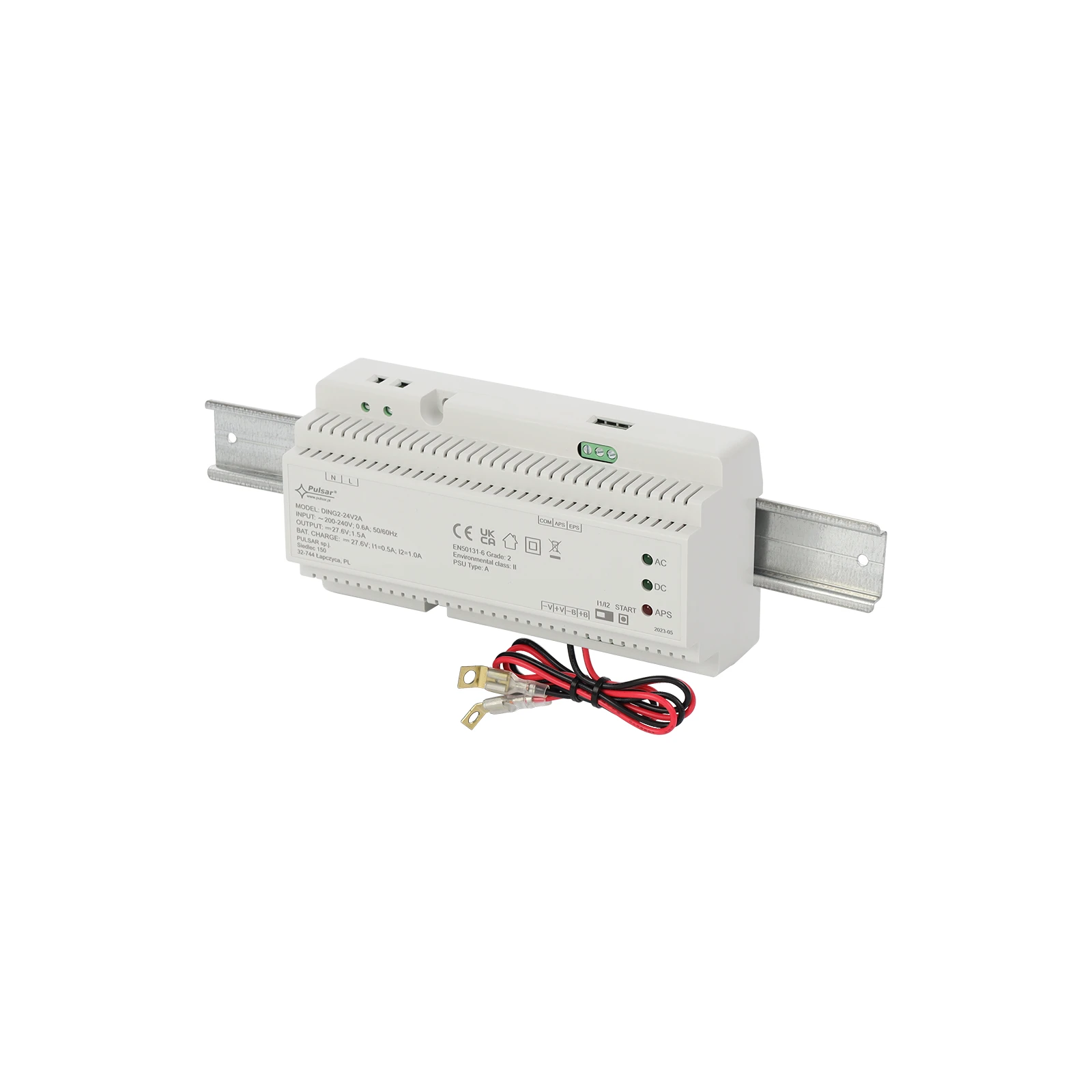 Sursă de alimentare cu backup și montare pe șină DIN DING2-24V2A