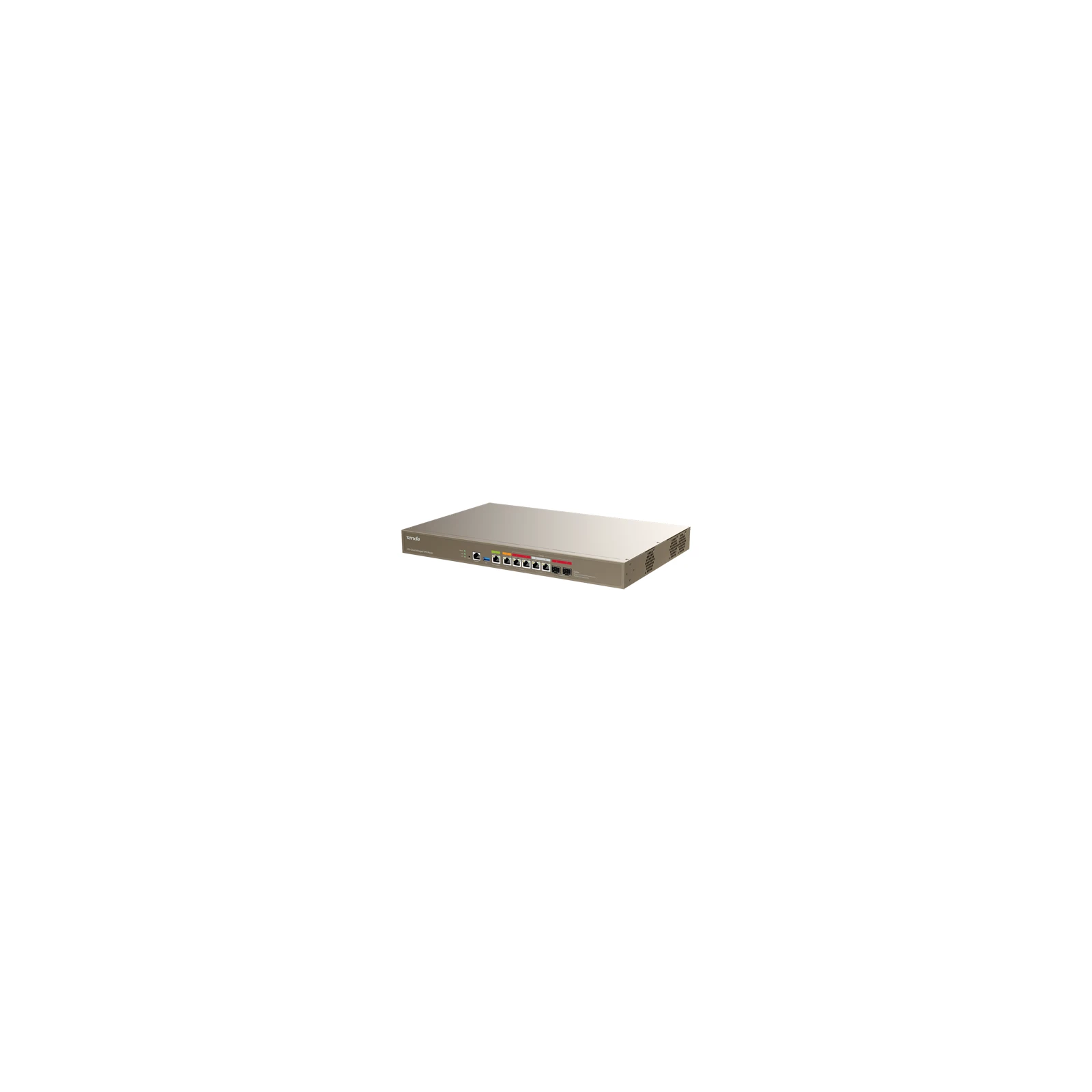 Router 1 x RJ45 2.5G, 3 x RJ45 1G, 2 x combo RJ45/SFP 1G, Multi-WAN, Cloud Management - TENDA TND-G300-F