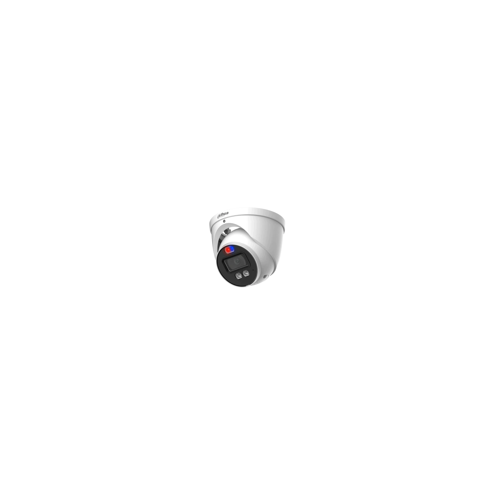 Cameră de supraveghere dome HDCVI 4K cu Iluminare Duală Inteligentă și Descurajare Activă TiOC HAC-ME1809HP-A-PV