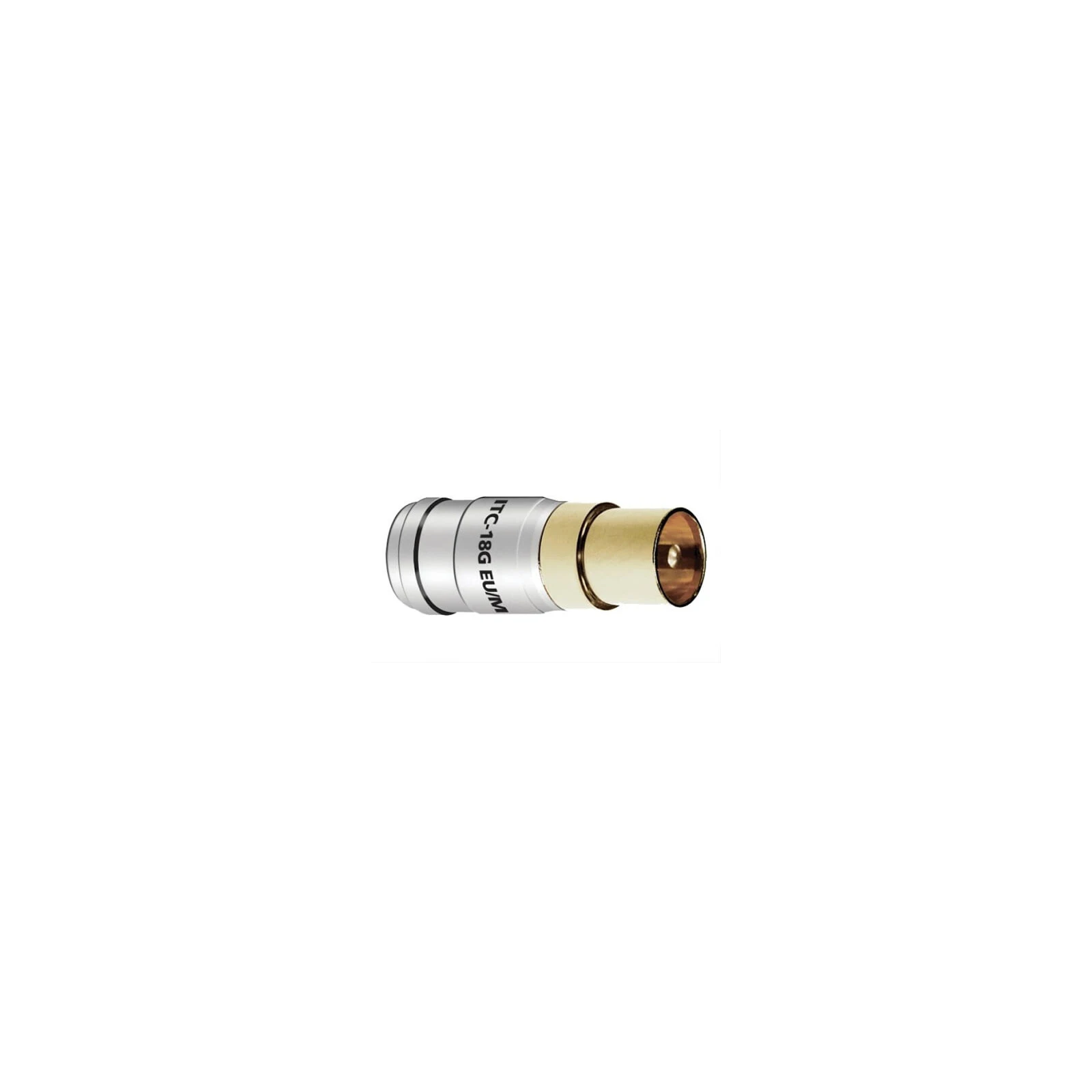 Mufa Coax tata pentru cablu coaxial Audioquest ITC-18G EU, cod 68-013-53