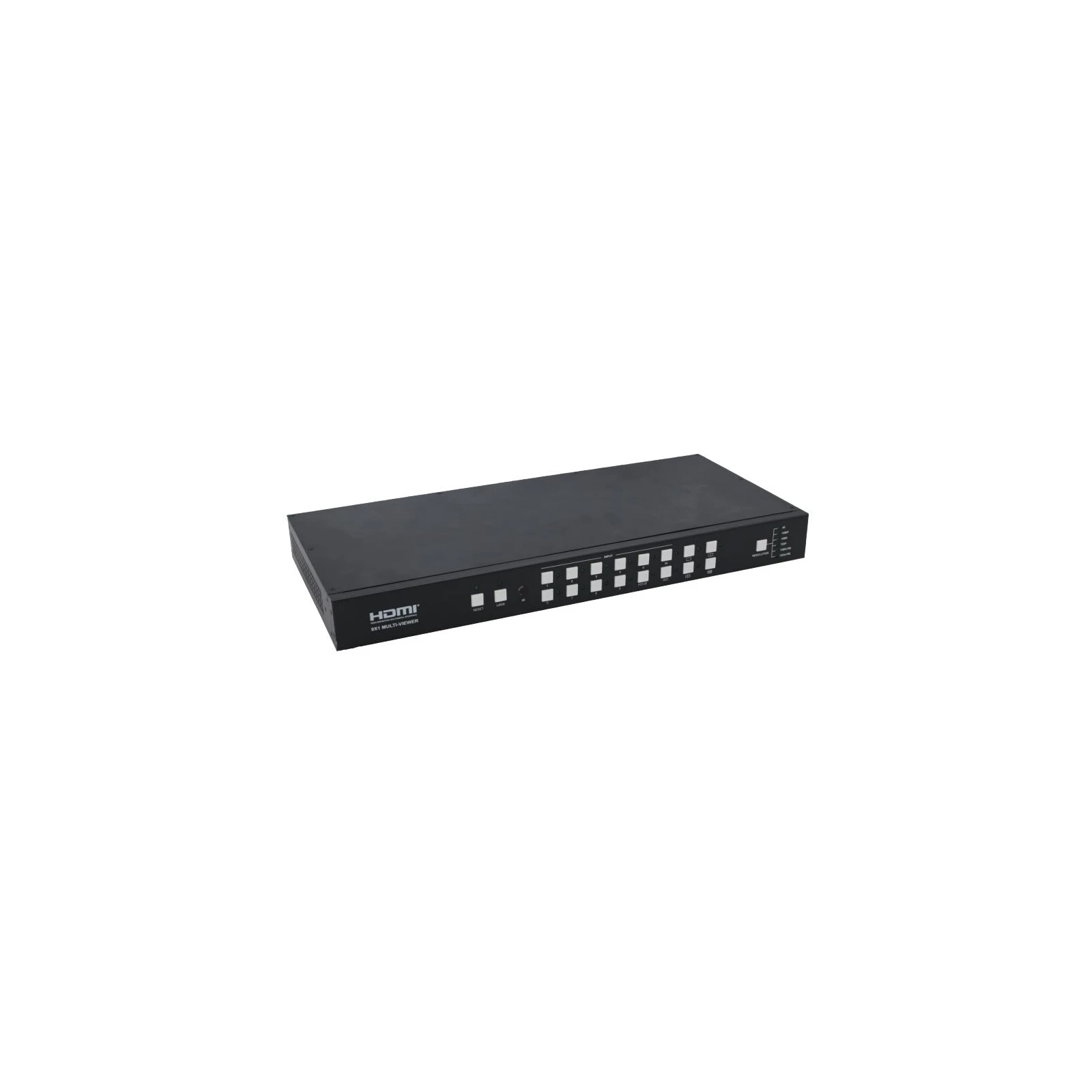 Switch HDMI Seamless  EvoConnect 891MV, MultiViewer HDMI 9 x 1, HDMI 1.4b Seamless Switcher with Multi-view IR