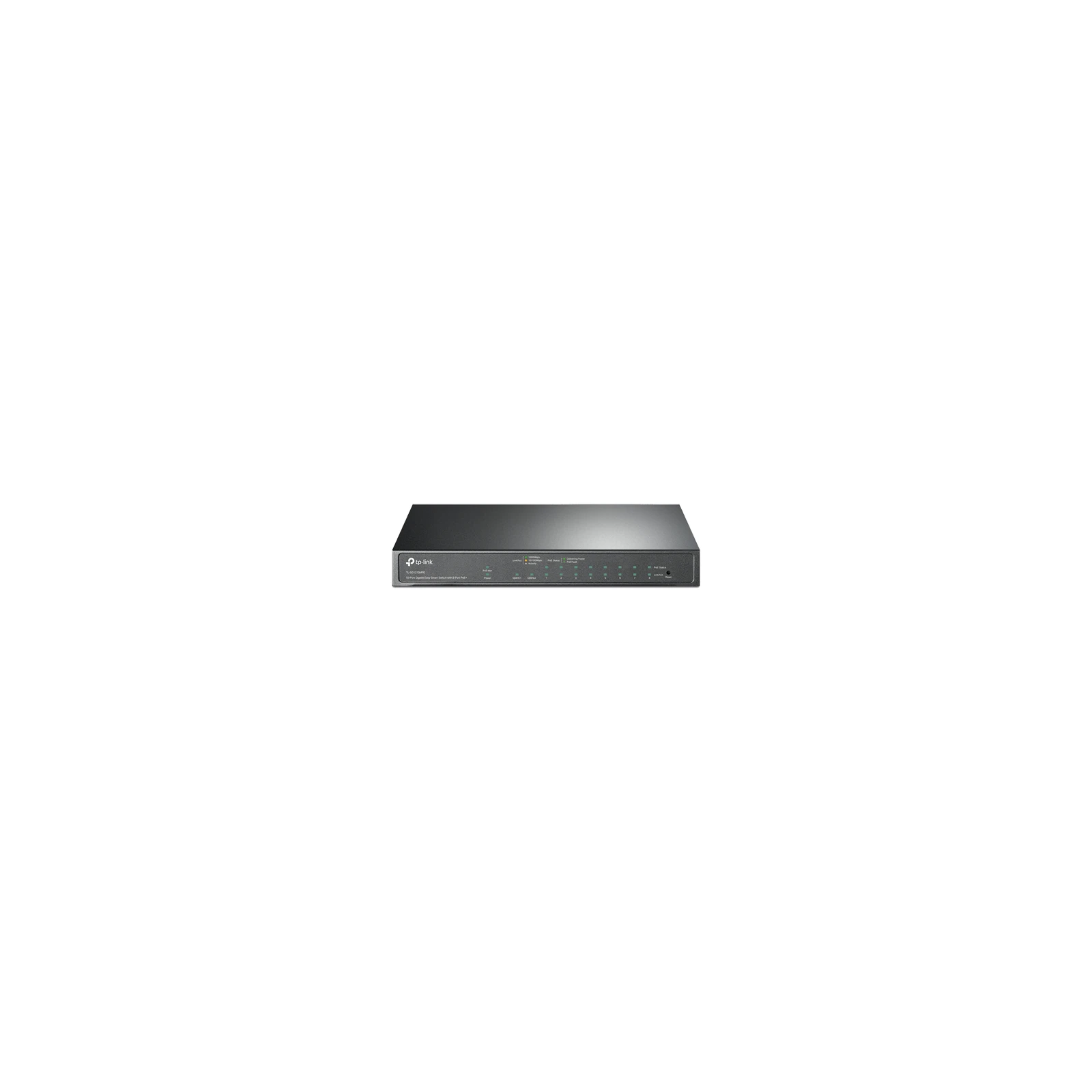 Switch 8 x RJ45 1G PoE, 1 x RJ45 1G, 1 x combo SFP + RJ45 1G, Managed - TP-Link TL-SG1210MPE