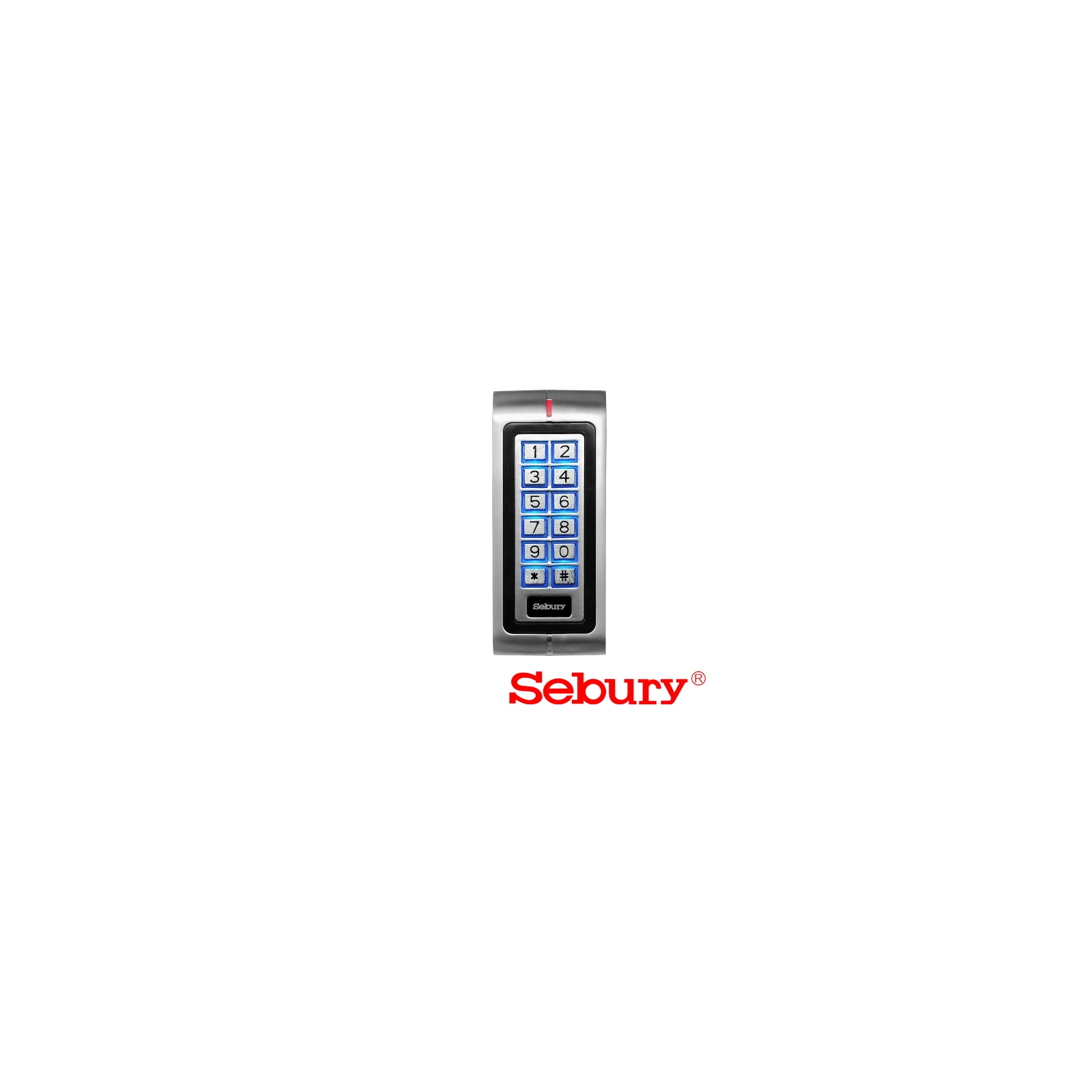Controler stand-alone cu tastatura si cititor card, carcasa antivandal - SEBURY SEB-K2