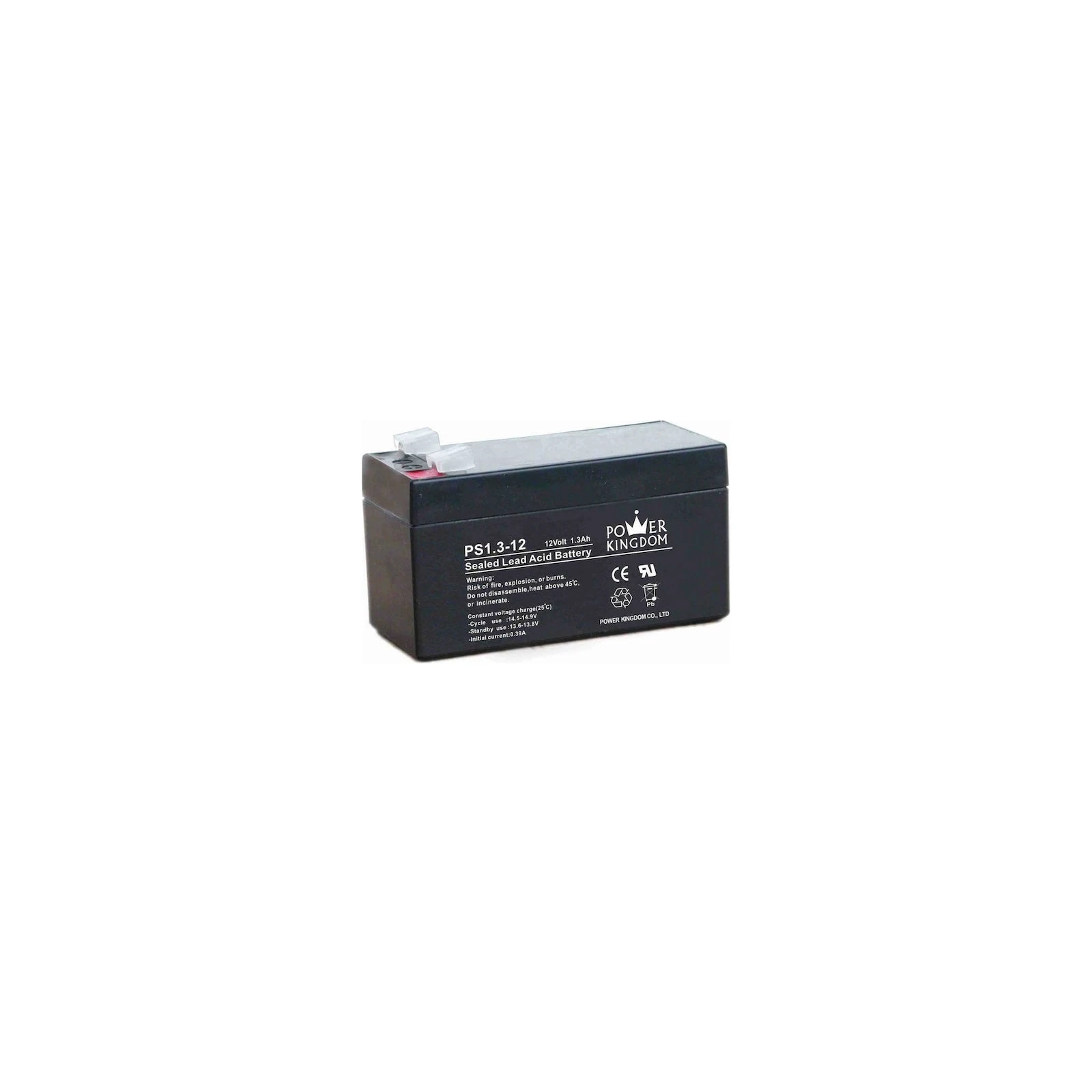 ACUMULATOR PLUMB-ACID SIGILAT, 12V, 1.3AH