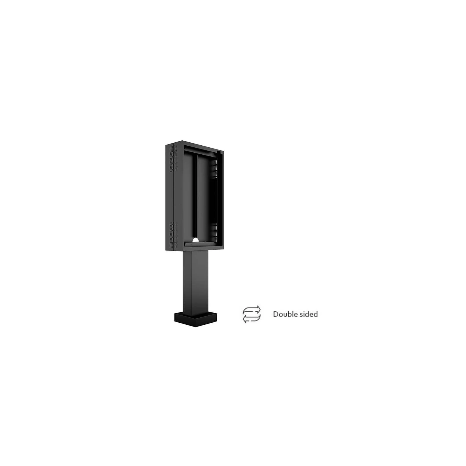 Totem Outdoor Pro Double pentru LG 49XE4F-M , Multibrackets MB-1134, 49", max.50kg, antifurt, negru