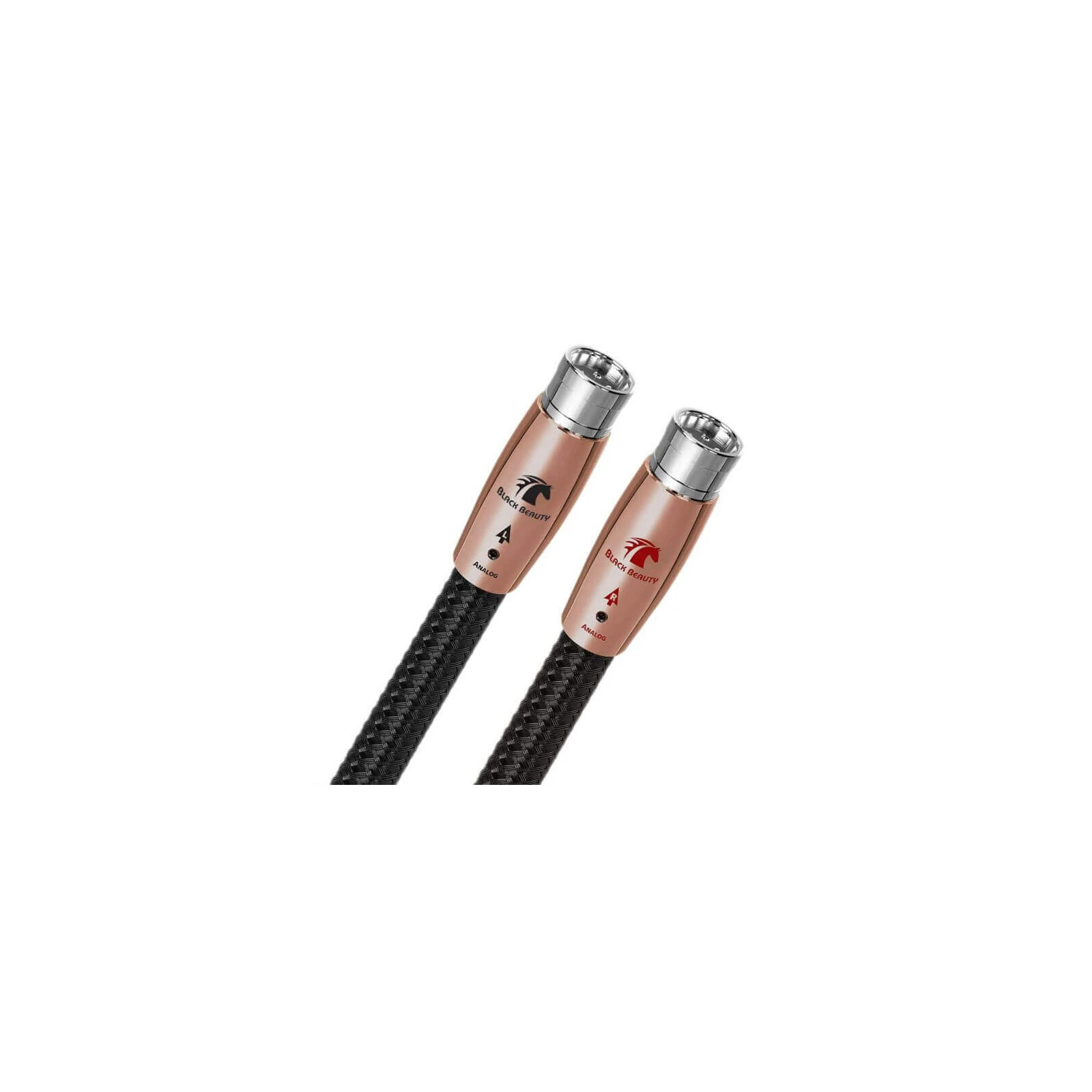 Cablu audio 2XLR - 2XLR  AudioQuest Black Beauty, 1.5m, Level 6 noise Dissipation with Graphene, Solid PSC+