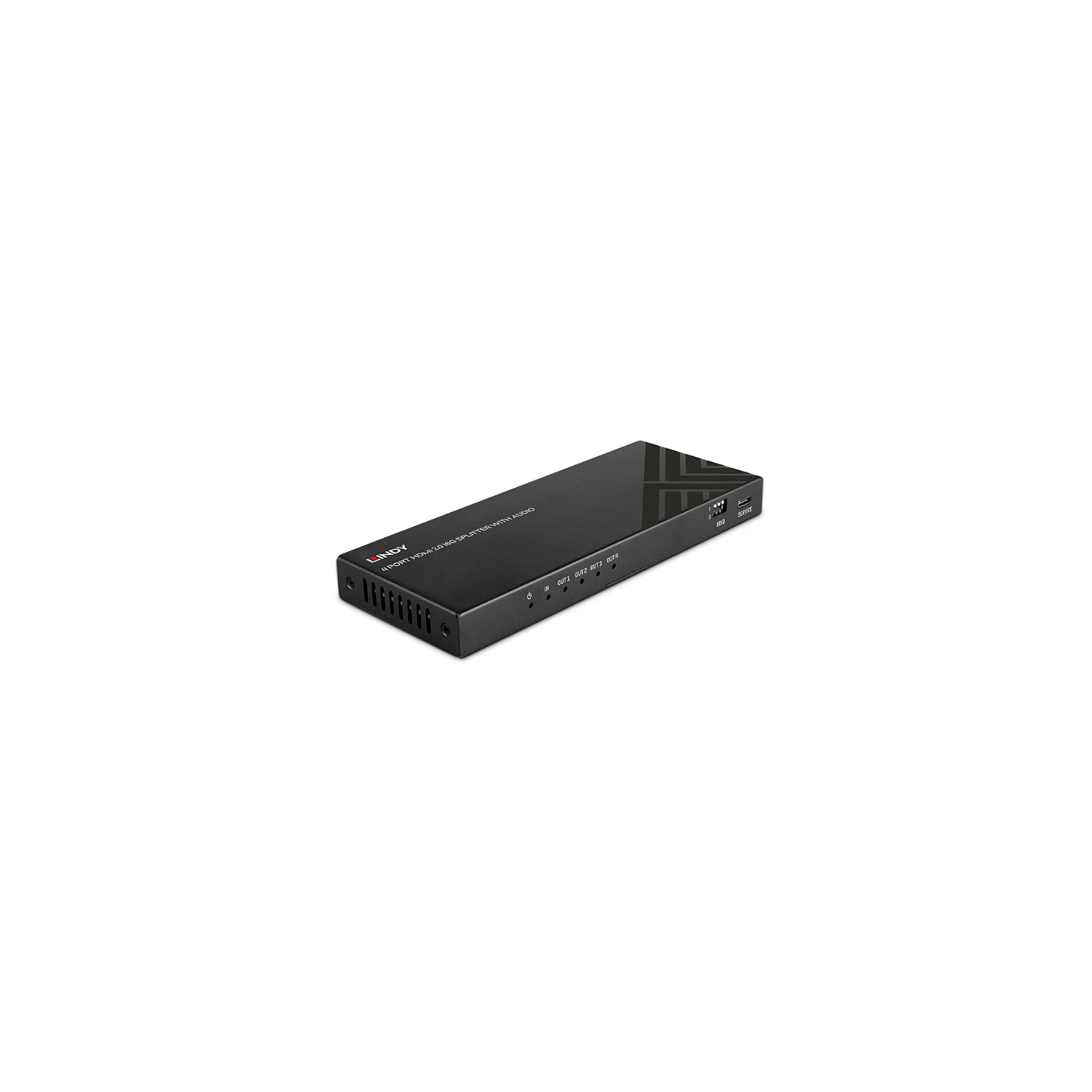 Splitter HDMI 8K60 cu 4 porturi, audio și reducere a scalării, Lindy 38535