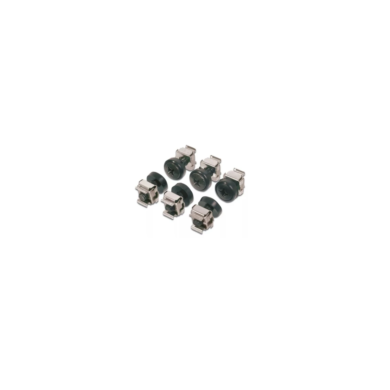SET SURUBURI SI PIULITE PENTRU RACK-URI 19" NEGRE