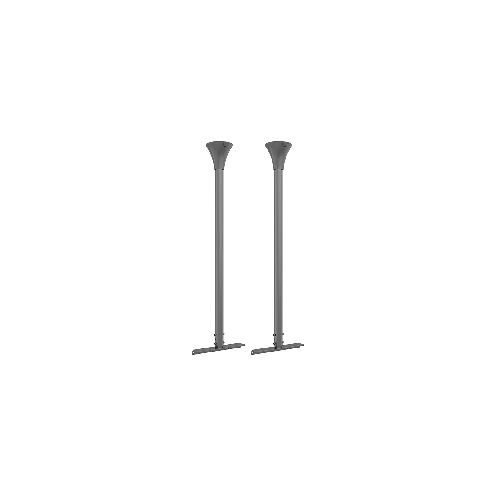 Kit de montare podea-tavan Multibrackets MB-1621, pentru carcase 32"-43”, lungime 1,5m, 1 afisaj, negru