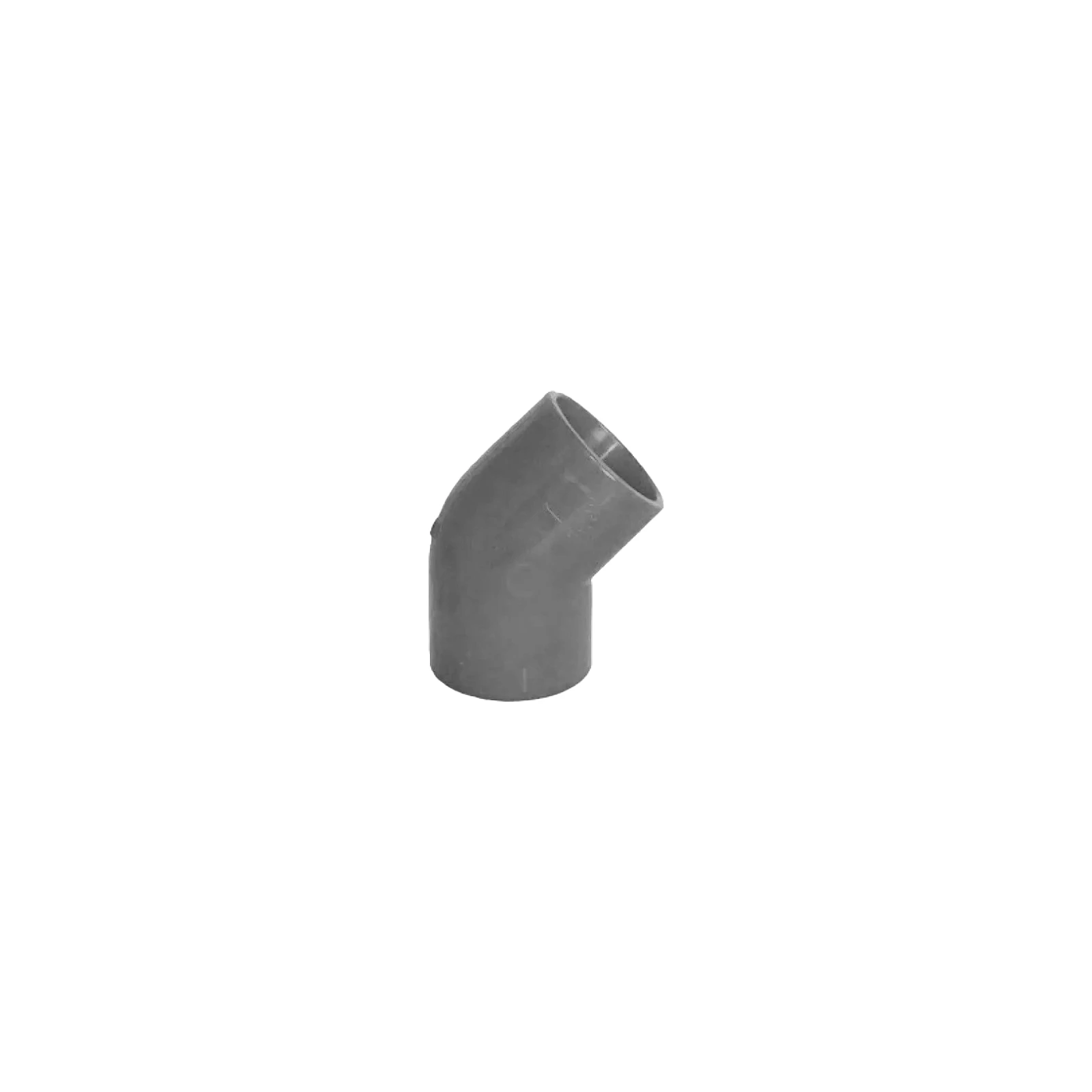 Racord ABS 45° gri pentru teava de 25 mm, 10 bucati - Honeywell PIP-006-G