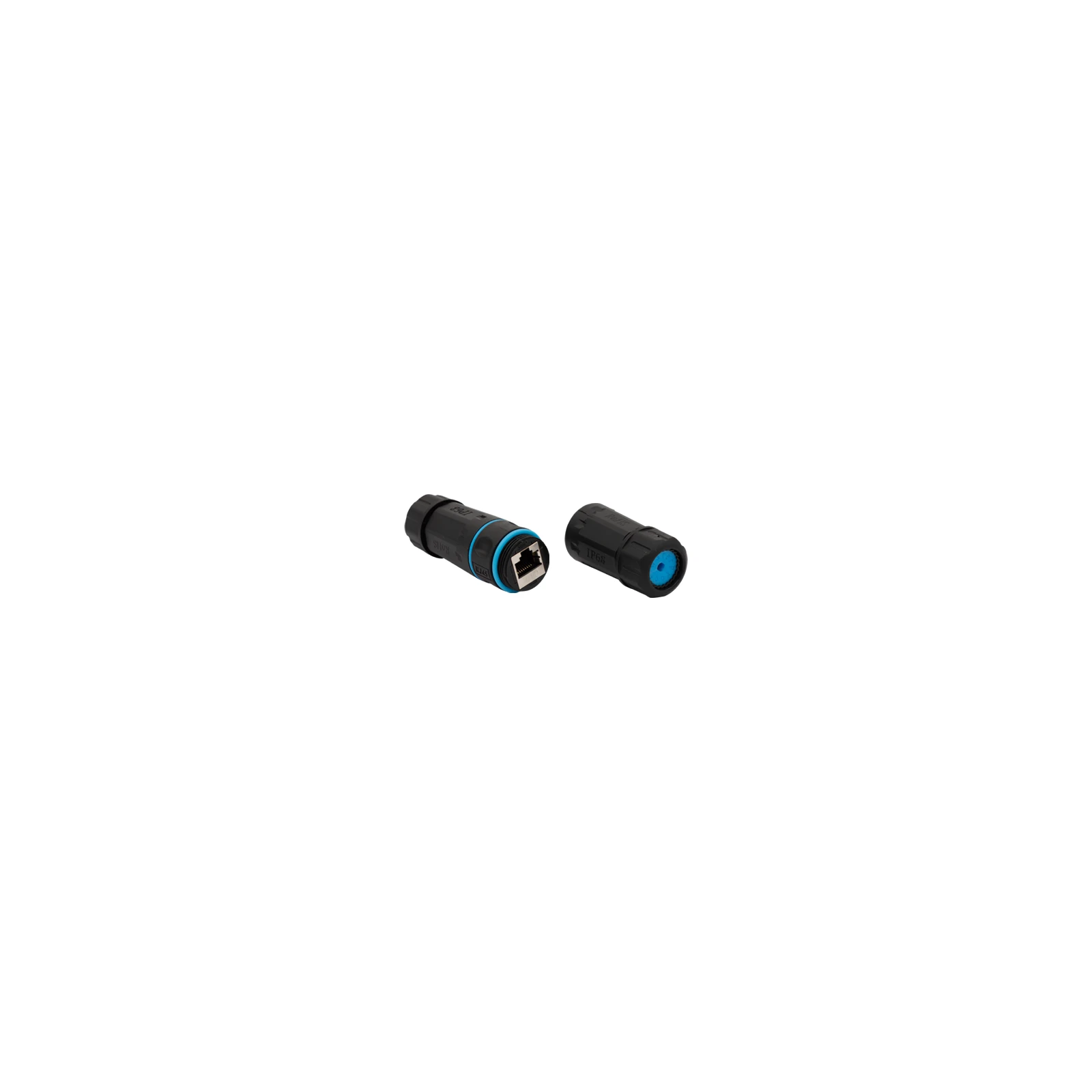 Cupla RJ45 prelungire cablu exterior UTP/FTP CAT6, IP68 RJ45-CON-CAT6-IP68
