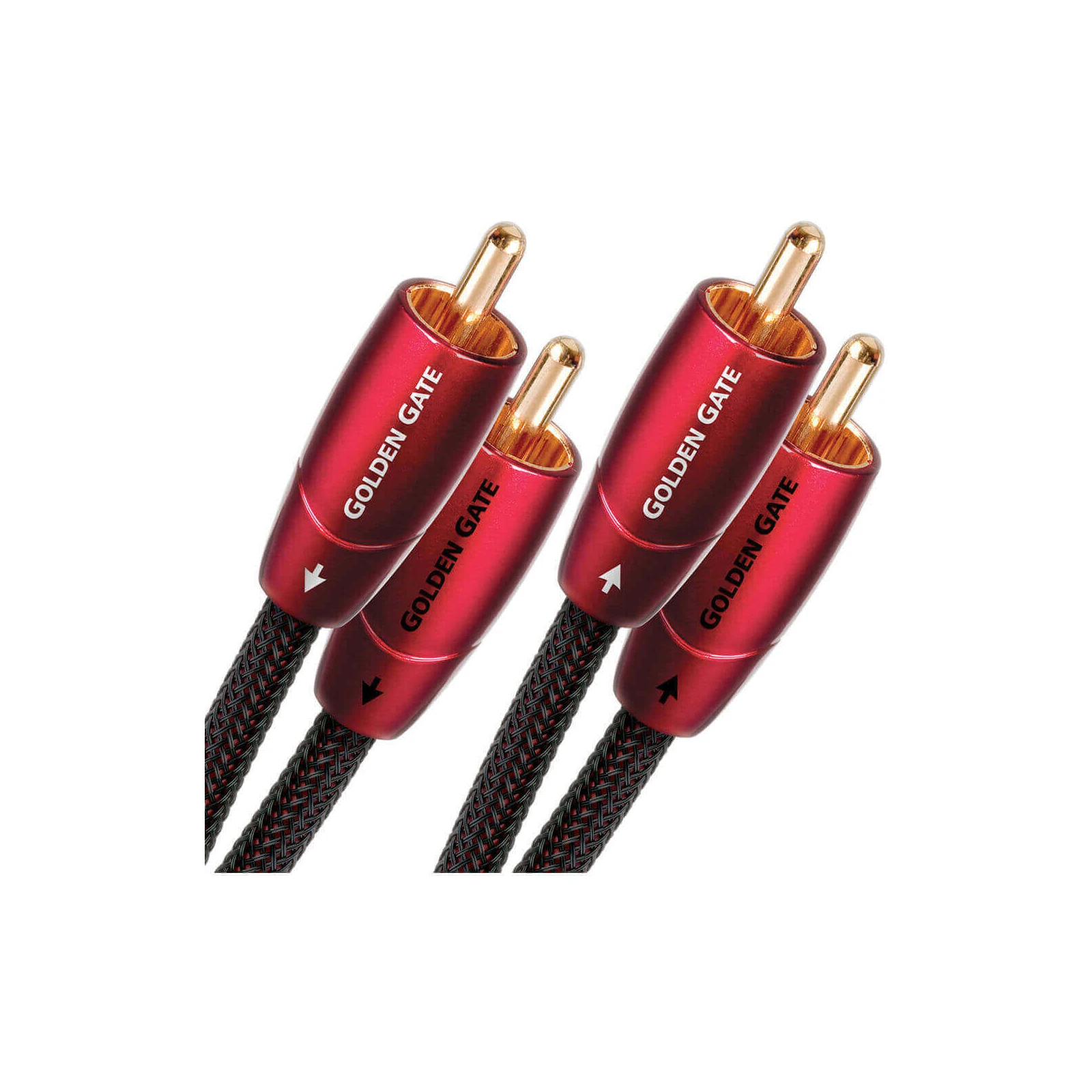 Cablu Phono Tonearm 2RCA - 2RCA  AudioQuest Golden Gate, 1.5m