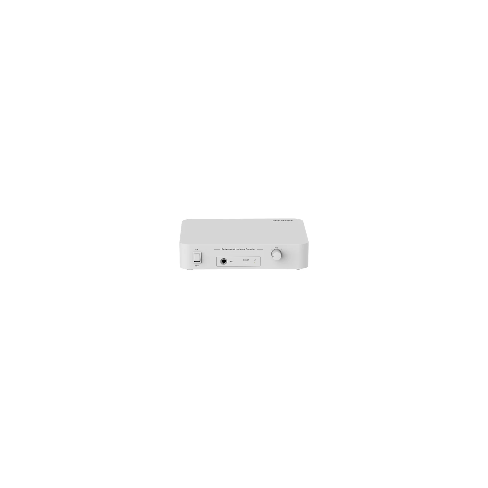 Audio decodor IP, 6W, Mic, Alarma - HIKVISION DS-QAE1DG1