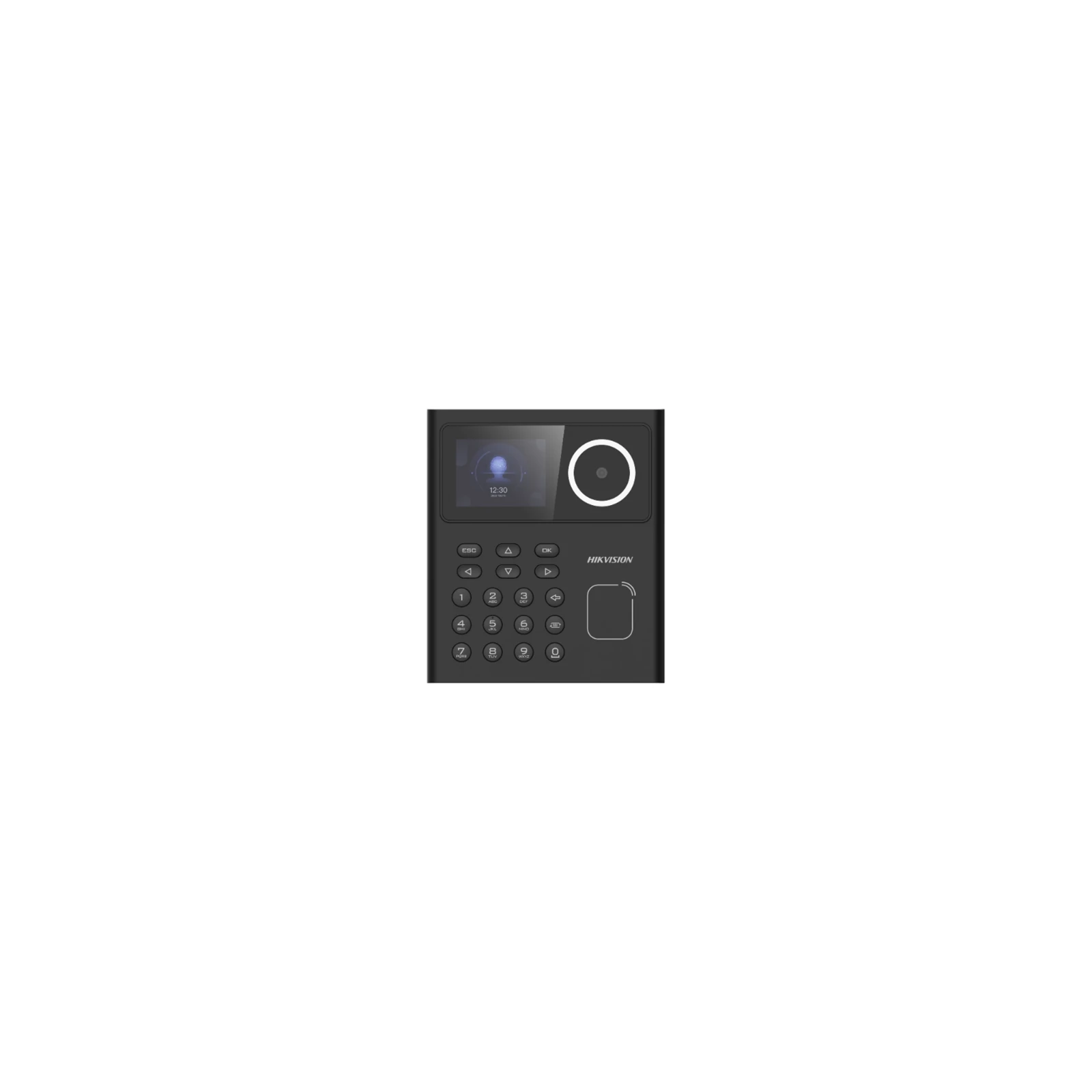Terminal standalone control acces cu Recunoastere faciala, Card MIFARE si PIN, camera 2MP, ecran LCD color 2.4 inch - HIKVISION DS-K1T320MWX