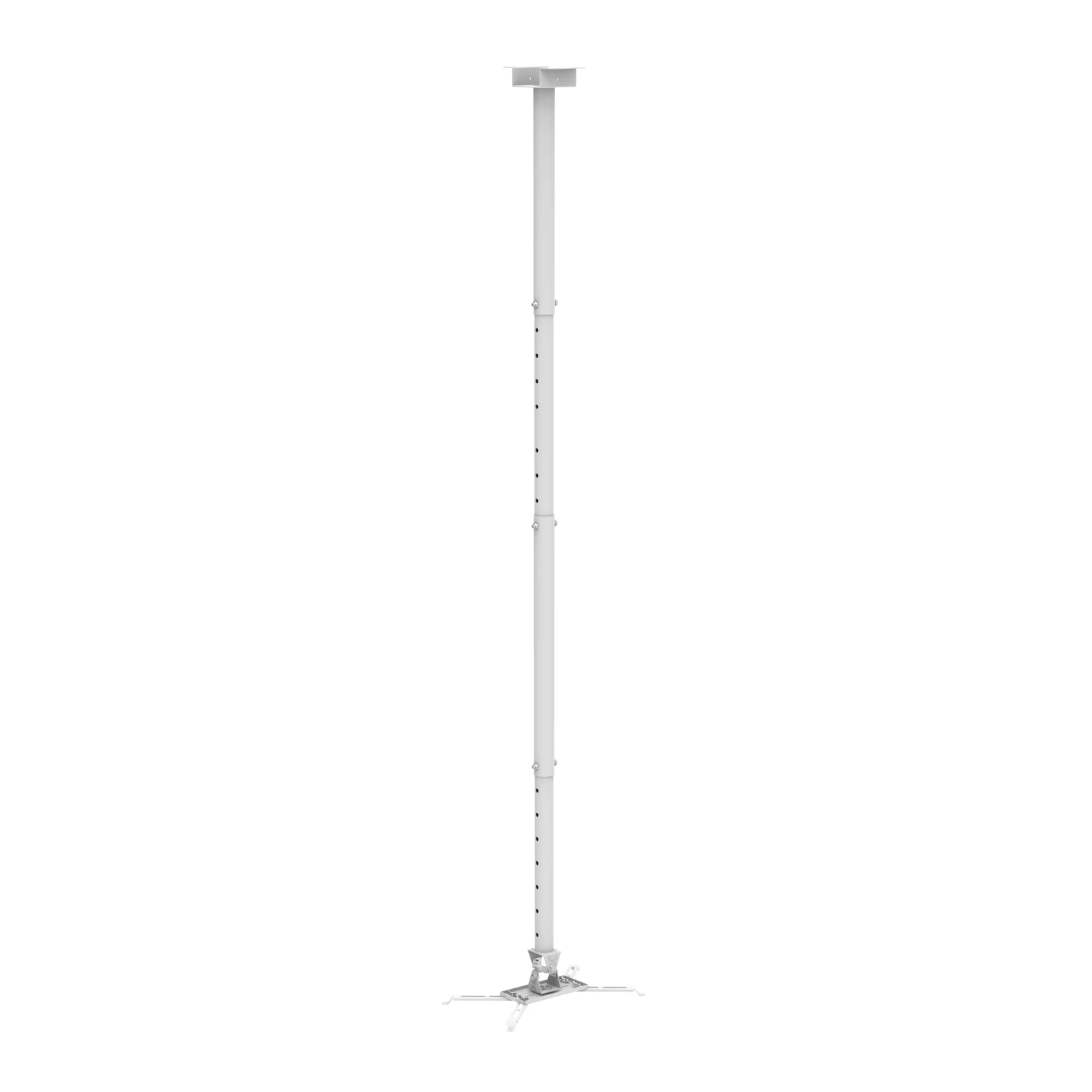 Suport videoproiector de tavan Blackmount CT-PRB-2L, dist. proiector-tavan: 111cm-198cm, alb