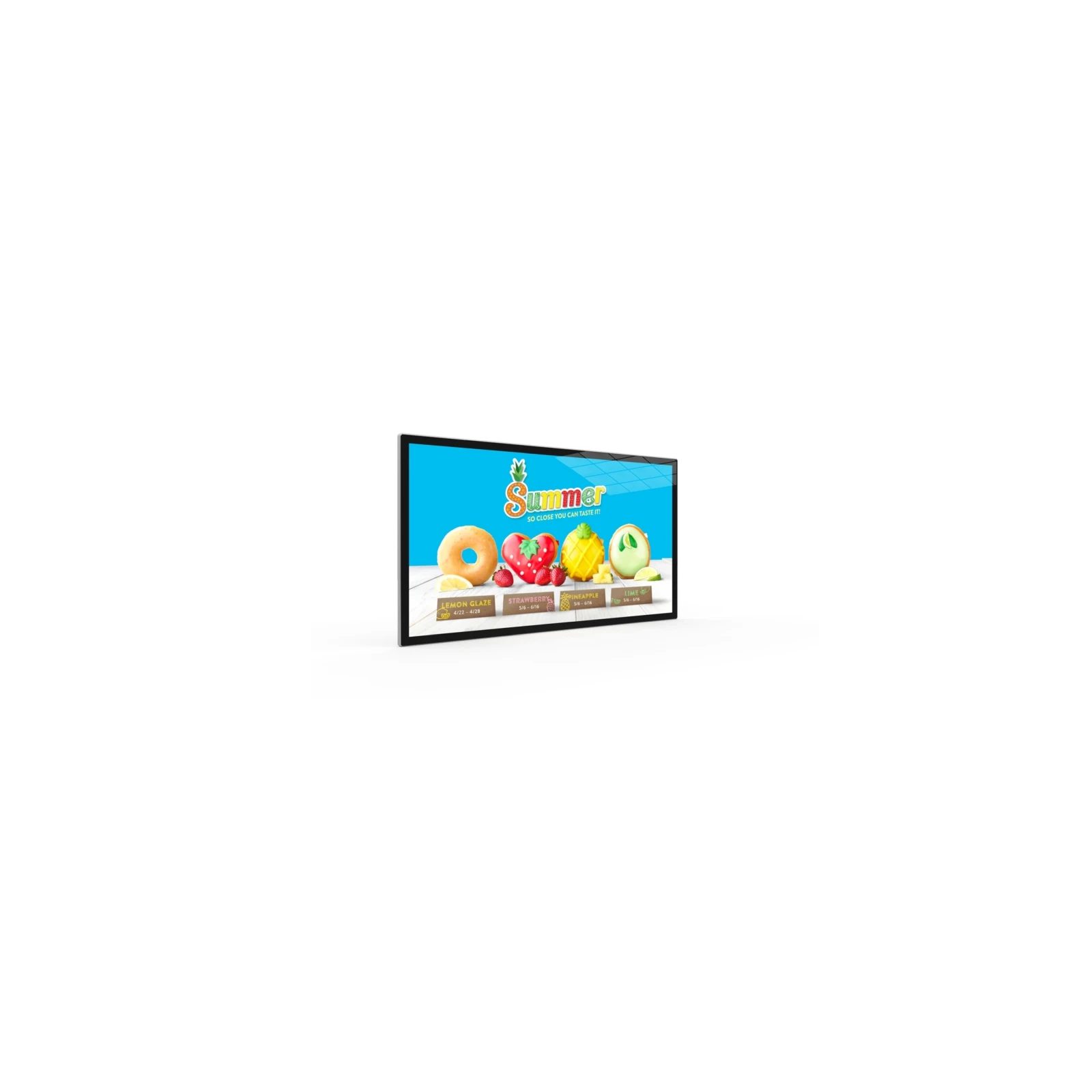 Display profesional 22" Allsee Slimline-Pro, FHD 24/7, 250 cd/m², Landscape/Portrait, boxe incorporate