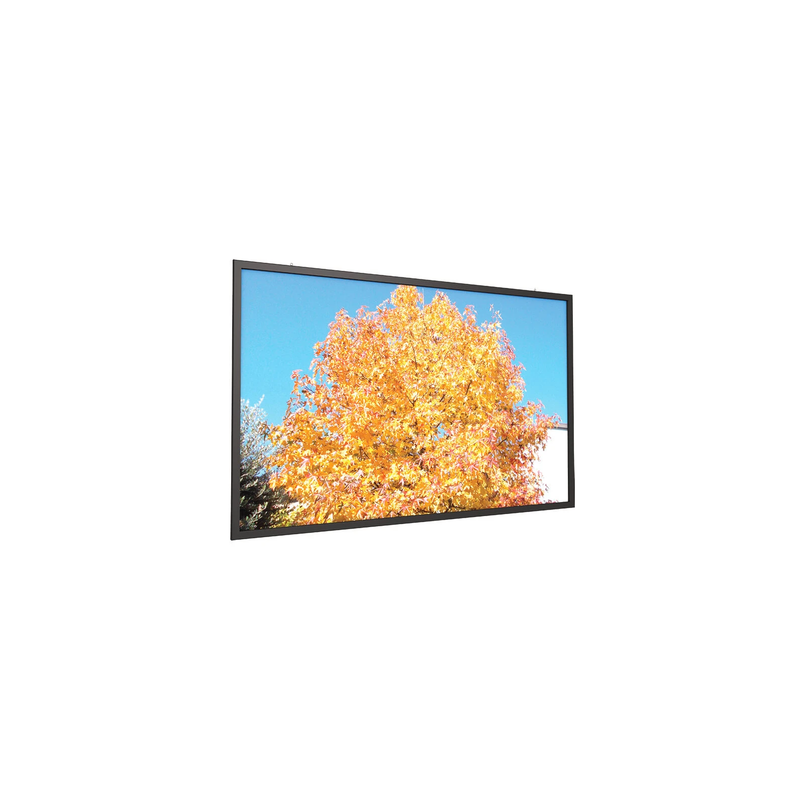 Ecran proiectie cu rama fixa, de perete, 600 x 450 / 600 x 337 / 600 x 375 cm, FLATMAX
