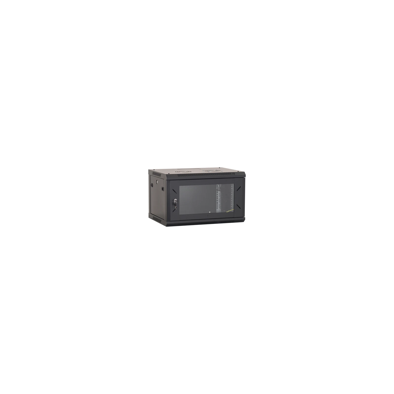 Rack perete 4U 19'' 600x600, capacitate incarcare 80 Kg, negru - ASYTECH Networking ASY-4U-6060W