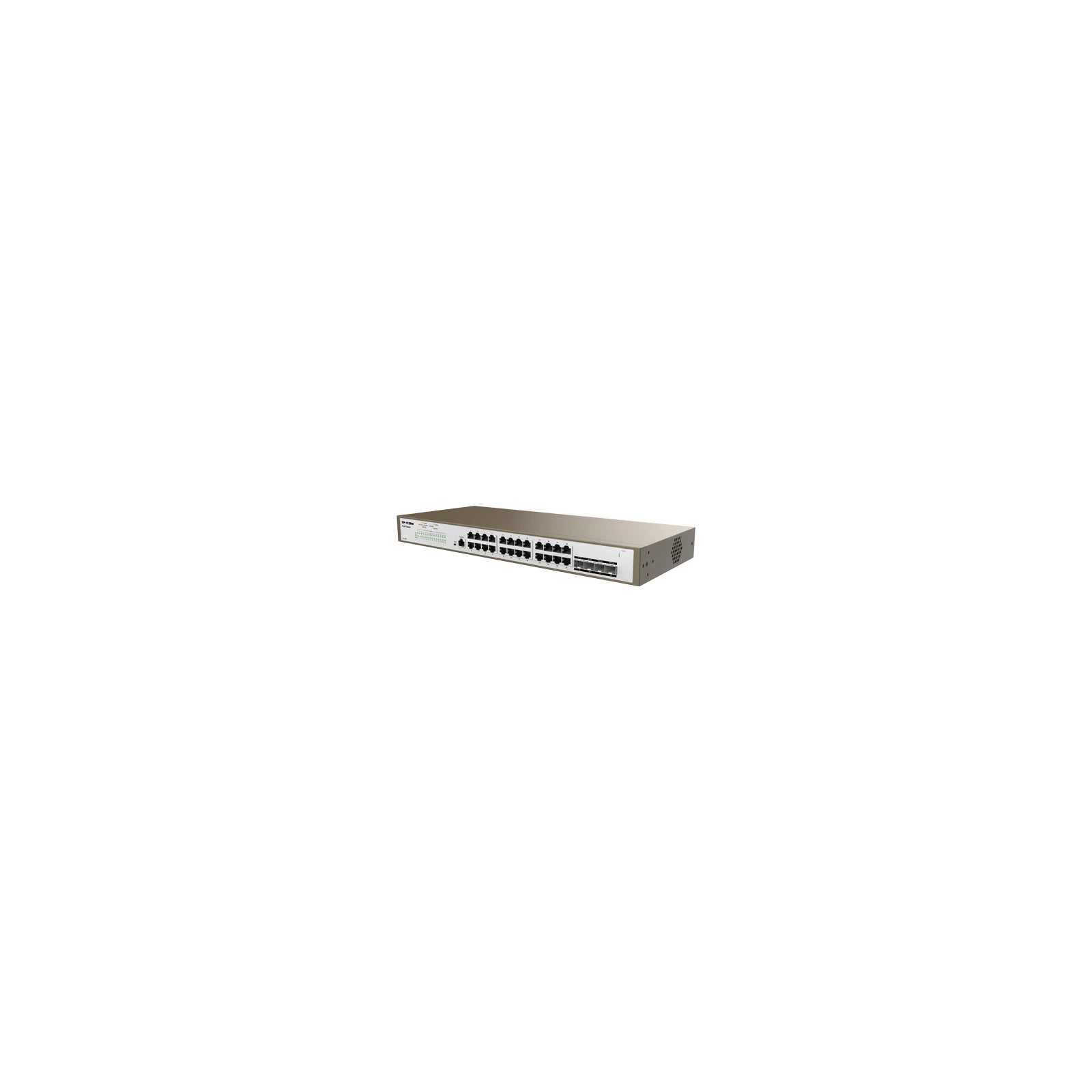 Switch 24 porturi Gigabit, 4 porturi SFP Gigabit, 1 port RJ45 consola, Management, 1U - IP-COM PRO-S24