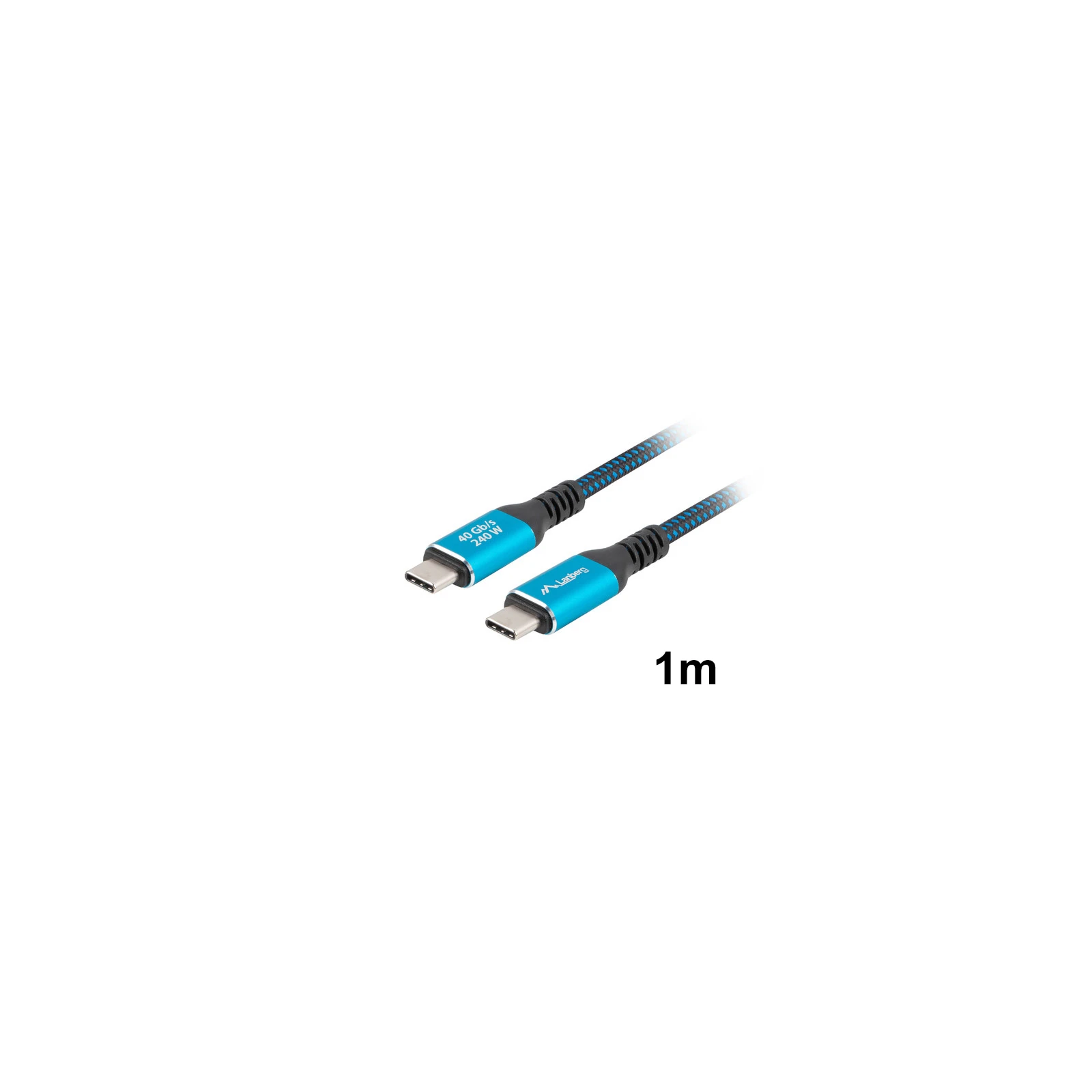 Cablu USB-C 4.0, 1m, 8K 60Hz, 240W incarcare, Lanberg