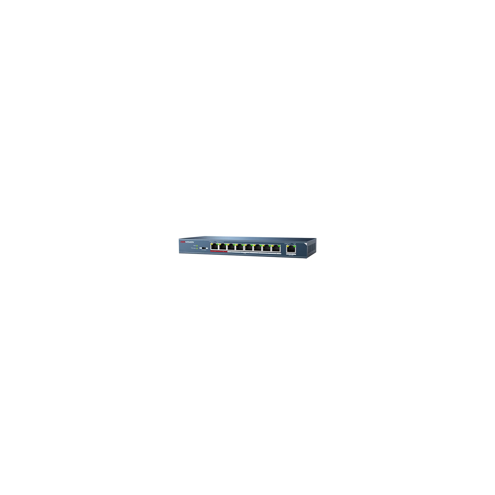 Switch 8 porturi PoE, 1 port uplink- HIKVISION DS-3E0109P-E-M