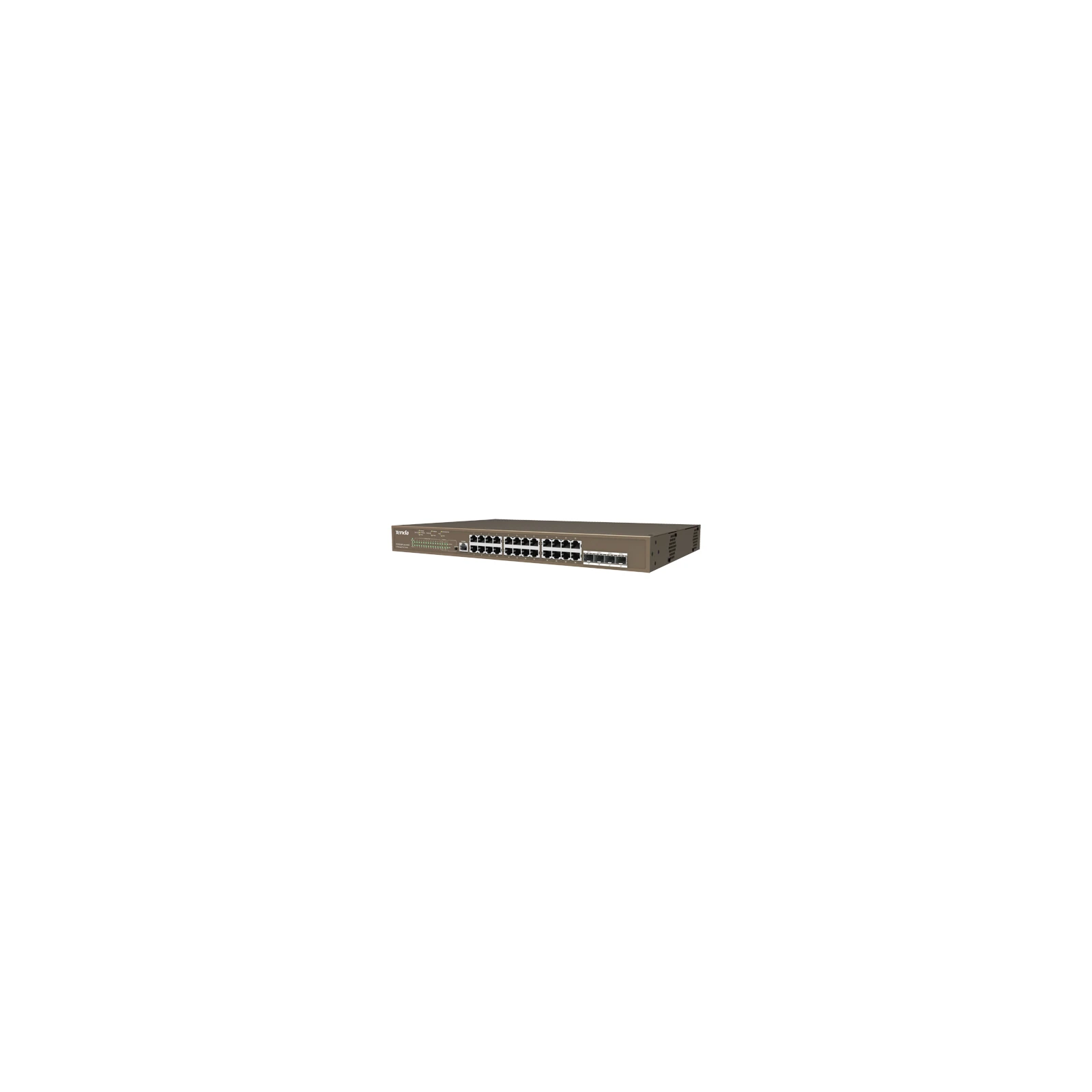 Switch 24 porturi PoE Gigabit, 1 port consola, 4 port SFP Gigabit, management - TENDA TND-TEG5328P-24-410W