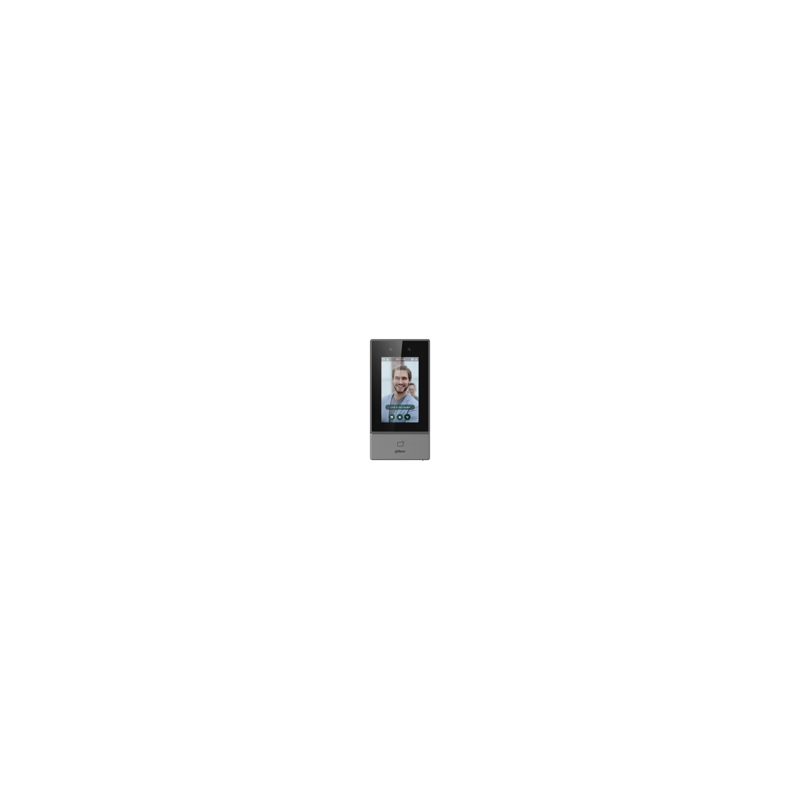 Cititor de acces IP standalone Dahua cu recunoaștere facială ASI6213S-PW
