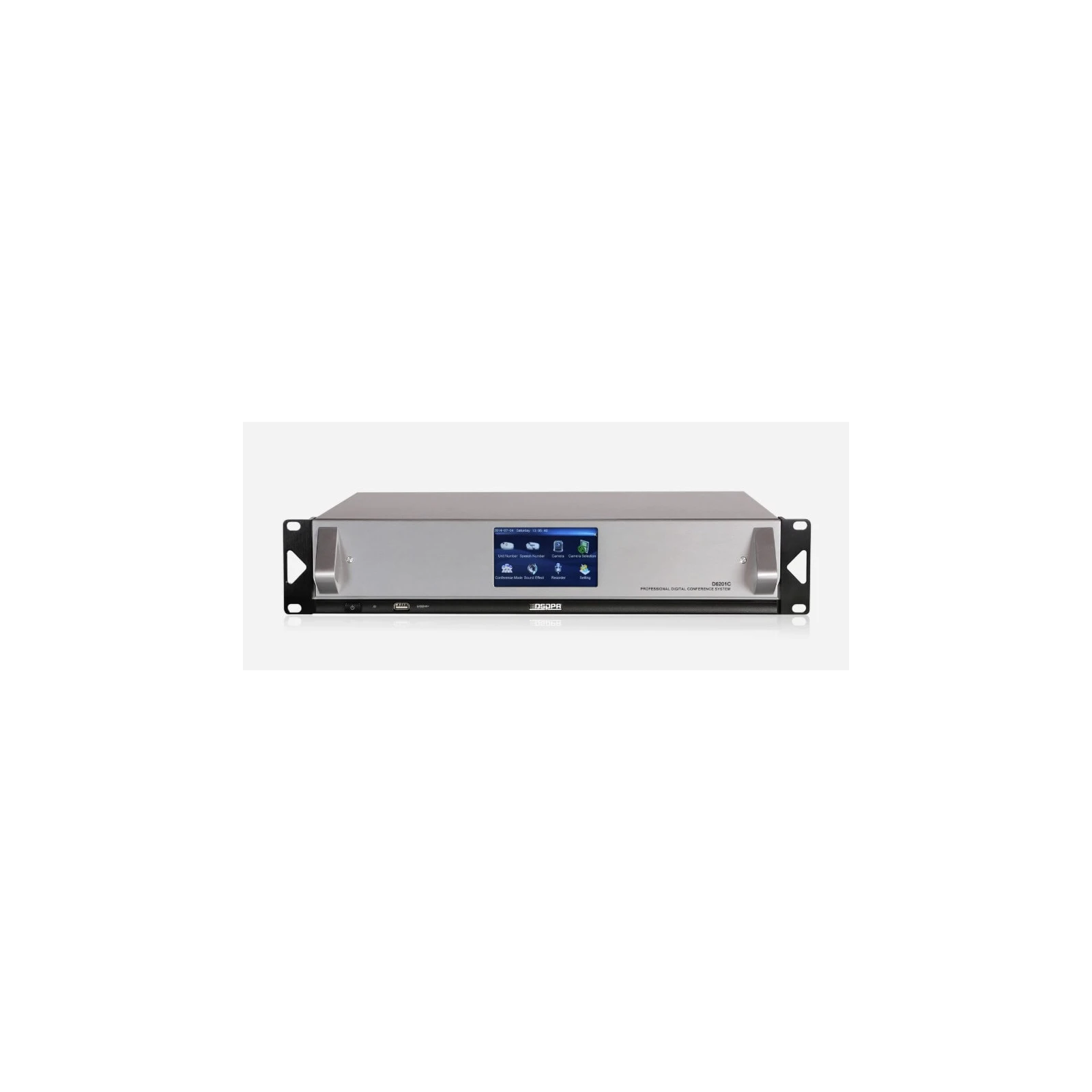 Controller Inteligent seamless de Audioconferinta DSPPA D6201C, cu ecran touch de 4.3"