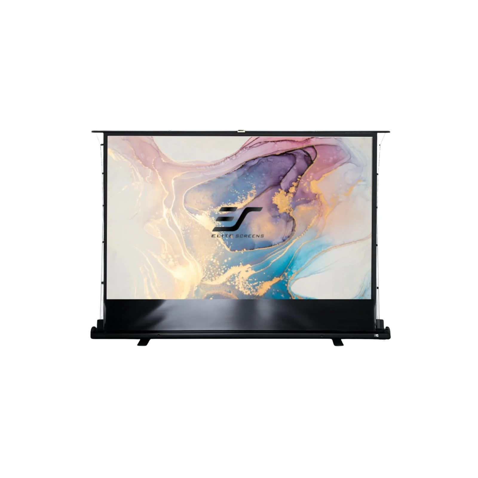 Ecran proiectie podea Pull Up EliteScreens ezCinema tensionat FT110XWH 244 x 137 , format 16:9