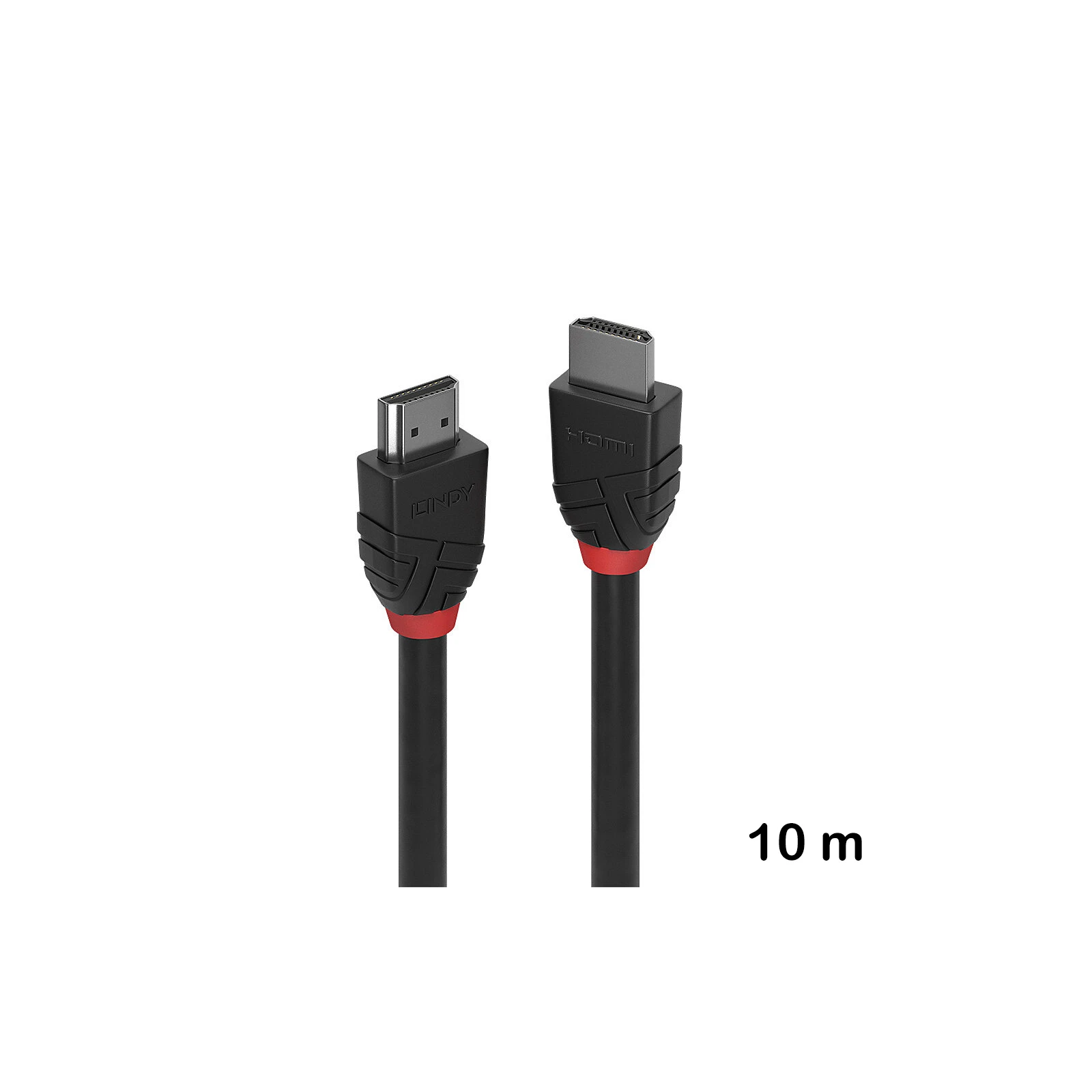 Cablu HDMI Standard de 10 m, Lindy, Black Line 36468