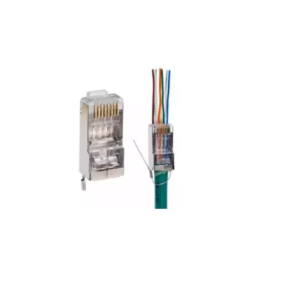 MUFA EZ FTP CAT5E RJ45 PENTRU CABLU ECRANAT 1.0MM