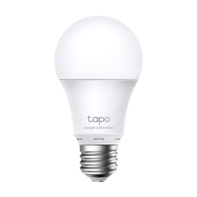 Bec smart Wi-Fi, lumina naturala 4000K ajustabila, 806 lm, E27 - TP-Link Tapo TapoL520E