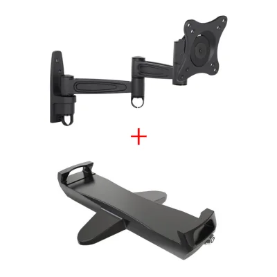 Suport tableta perete cu Multibrackets 3299 si Blackmount PAD29-01, securizat, rotabil 360grade, stanga-dreapta 90grade