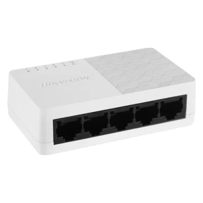 Switch L2, 5 x RJ45 1G, Unmanaged - HIKVISION DS-3E0505D-O