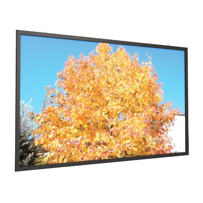 Ecran proiectie cu rama fixa, de perete, 900 x 675 / 900 x 506 / 900 x 562 cm, FLATMAX