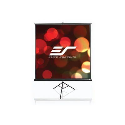 Ecran de proiectie trepied EliteScreens T113NWS1, 200x200cm+ <font color="red" > Cadou geanta transport </font>, Alb