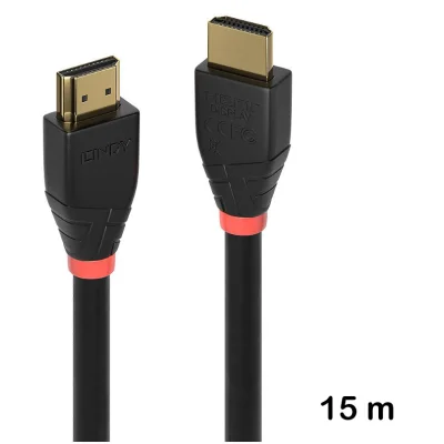 Cablu HDMI2.0, 4K, activ, 15m, Lindy 41072