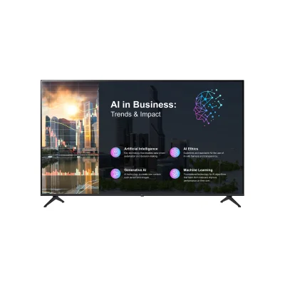 Display profesional LG 50PK640S pentru digital signage, 50”, 4K UHD, webOS 25, 300 niți, 16/7
