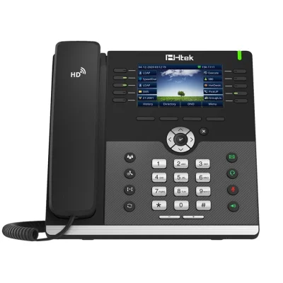 TELEFON IP CU ECRAN COLOR 4.3", 16 CONTURI SIP