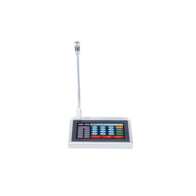 Microfon de paging/intercom desktop cu ecran tactil 7 inch T-7702A