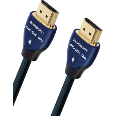 Cablu HDMI 4K AudioQuest BlueBerry, HDMI 2.1/HDCP 2.2, eARC, 3m