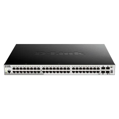 48-PORT GIGE POE + 4-PORT DGS-1510-52XMP